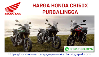 Harga Honda CB150X Purbalingga