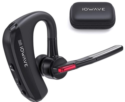 JOWAVE Dual Mic+CVC 8.0 V5.0 Wireless Bluetooth Headset