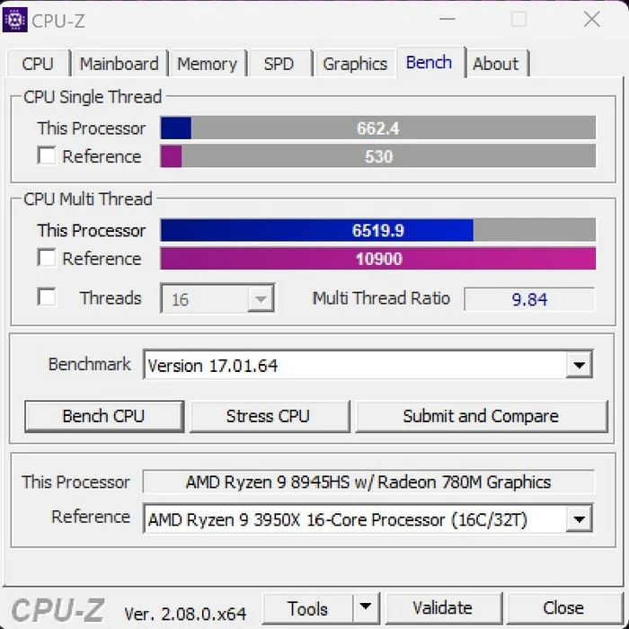Benchmark Asus ROG Zephyrus G14 GA403UV