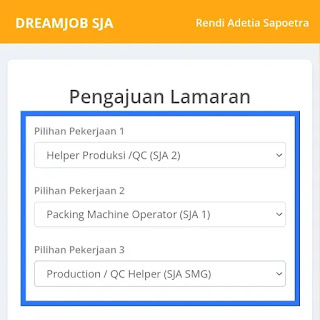 Panduan Lengkap Melamar Kerja Melalui Dream Job SJA PT Santos Jaya Abadi