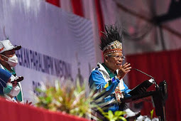 Ma'ruf Amin Buka Peparnas ke XVI Papua di Stadion Mandala Jayapura
