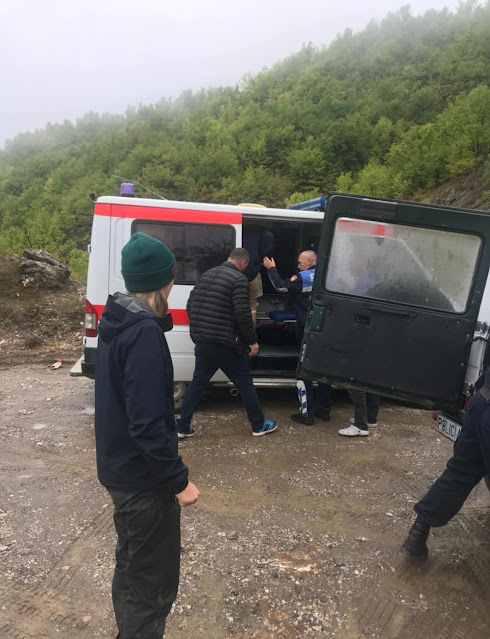 Two Belgian tourists get lost and injured in Tropoja, the police find and help them