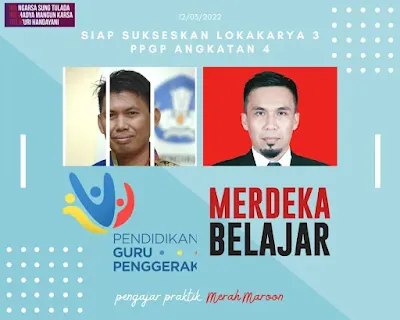 Lokakarya 3 "Visi dan Aksi Sekolah Berpihak pada Murid" Program Guru Penggerak  Angkatan 4 Polewali Mandar