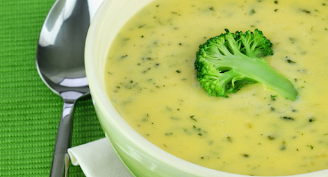 Foto Sopa de Broccoli Com Cheddar