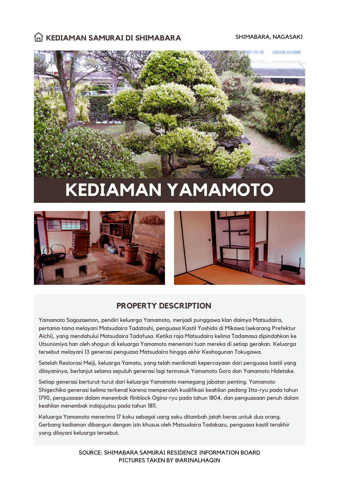 Yamamoto's House Shimabara