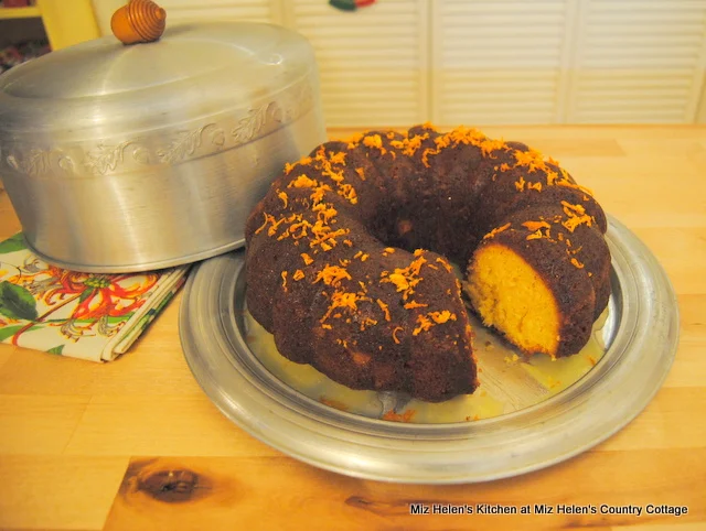 Orange Bundt Cake at Miz Helen's Country Cottage