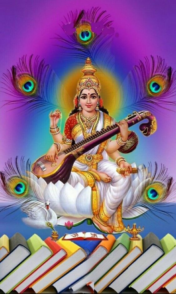 Goddess Saraswati Whatsapp Dp images