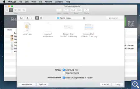 WinZip for mac