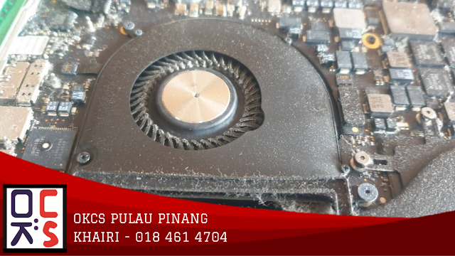 SOLVED: KEDAI MACBOOK BERTAM |MACBOOK PRO 15 MODEL A1398 STARTUP 70°C, FAN NOISY, SUSPECT OVERHEATING, INTERNAL CLEANING & THERMAL PASTE REPLACEMENT