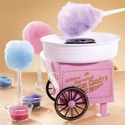 Cotton candy making