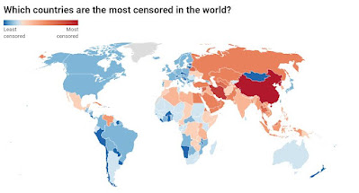 mappa censura internet