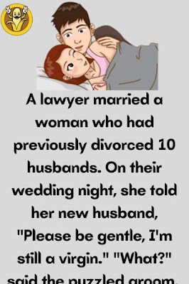 A lawyer married a woman