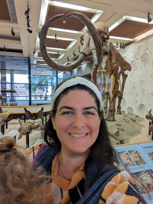 mammoth skeletons at the State Historical Museum of Iowa