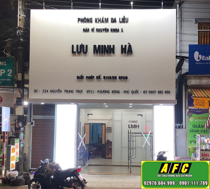 Công ty thi công bảng hiệu Quảng Cáo AFC Phú Quốc