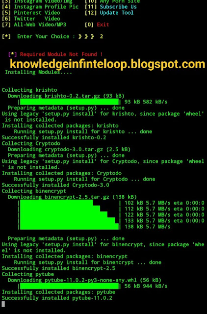 How to download all social media video images using termux How to download instagram profile pic using termux best termux tool to download Instagram video/image/profile pic using termux Best termux tool to donwload facebook instagram twiitter pinterest youtube po*rn , Brazz*rs, all web videos/Images even Profile pictures just by using this termux tool How to install All-Downloader in termux Best termux tool to download social media video/images How to download instagram profile picture using termux How to download pinterest videos using termux