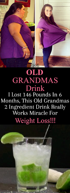 I Lost 146 Pounds in 6 Months, This Old Grandmas 2 Ingredient Drink Really Works Miracle for Weight Loss!!