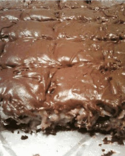 Mounds candy bar brownies recipe