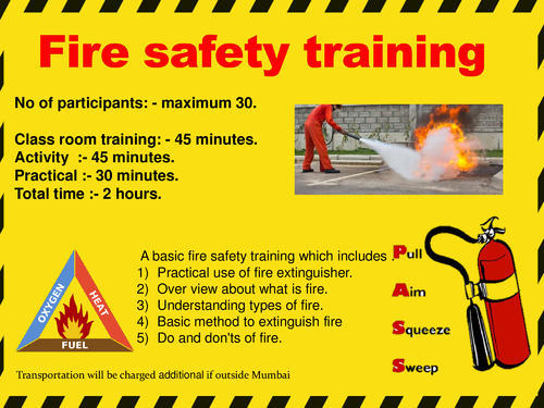 Fire Safety Course in Multan