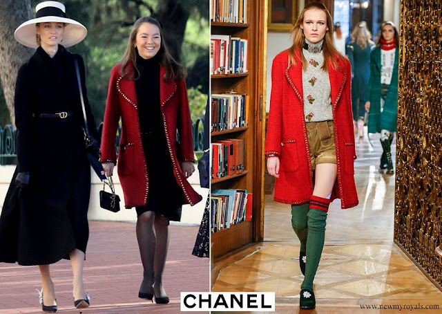 Princess Alexandra wore Chanel Pre Fall 2015 collection