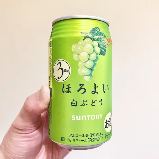 三得利微醉雞尾酒/白葡萄沙瓦 (Suntory Horoyoi/White Grape Sour)