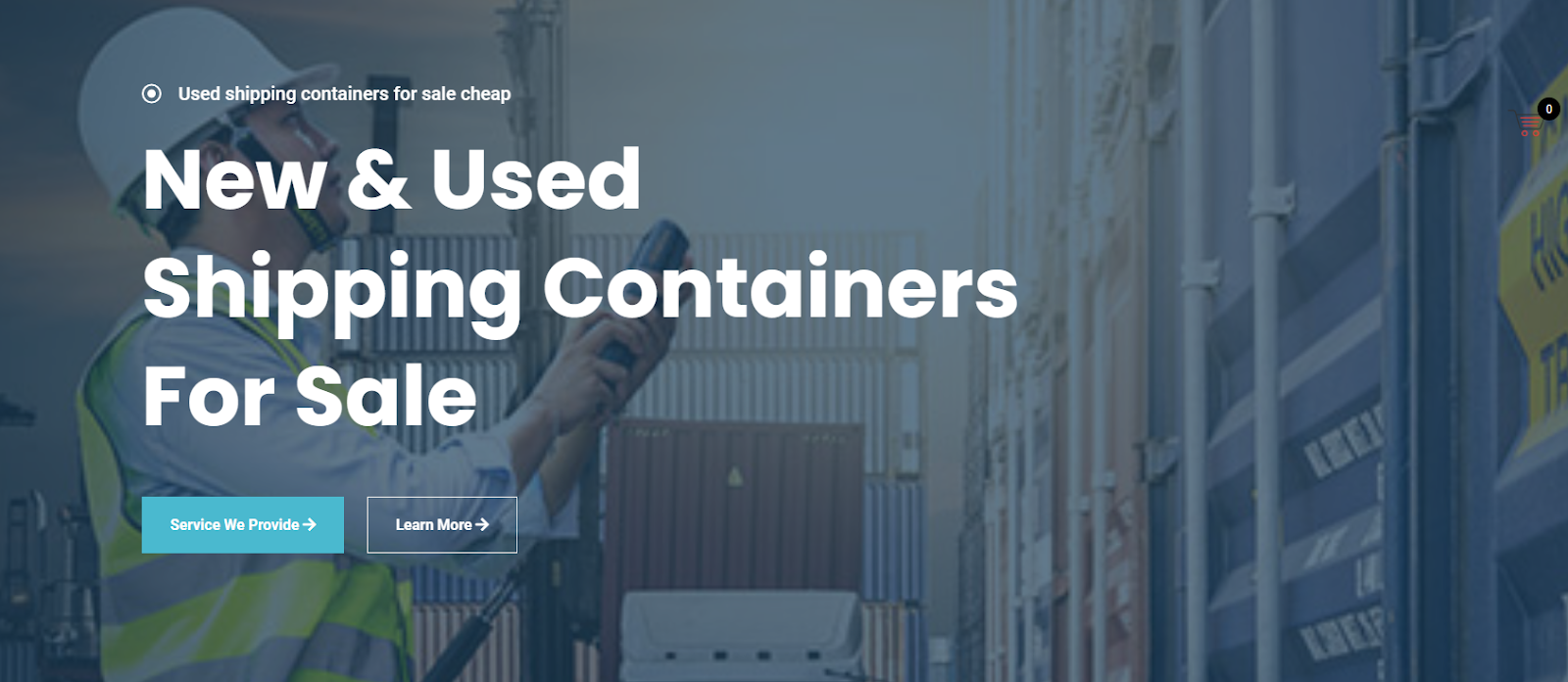 Secondhand containers