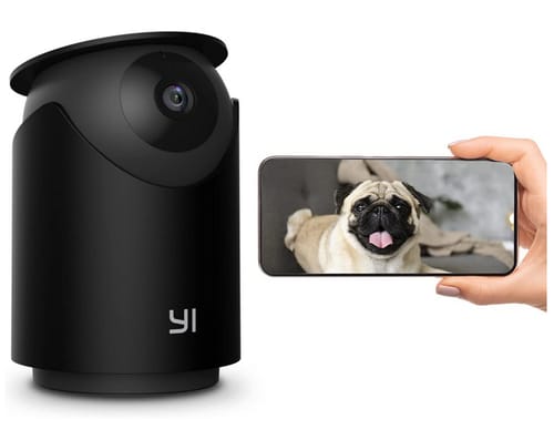 YI 2K Two Way Audio Pet Camera Dog Camera with Phone App