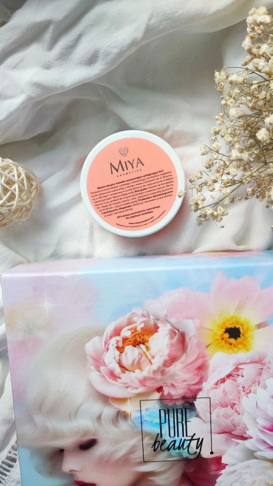 Miya Cosmetics oczyszczająco -peelingujące masełko