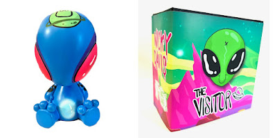The Visitor Blue Edition Resin Figure by Nicky Davis