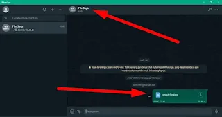 Cara Memindahkan File Dari Laptop Ke Hp Menggunakan WhatsApp Web