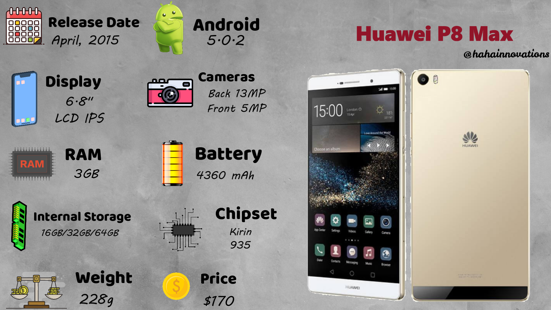 huawei p8 max