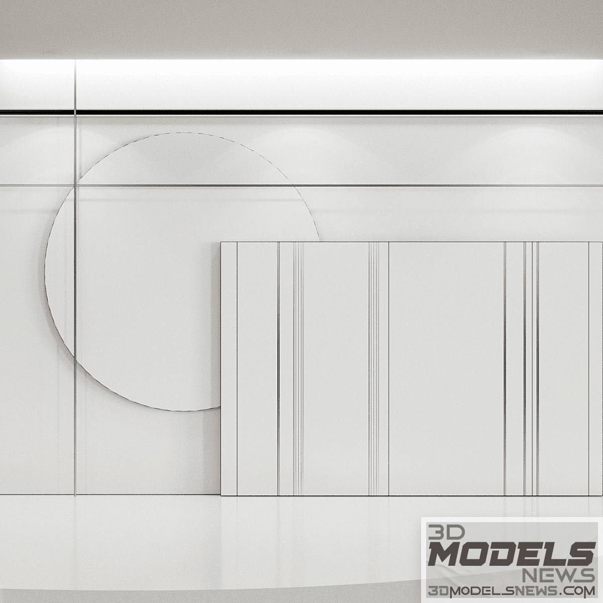 Wall panel model No22 4