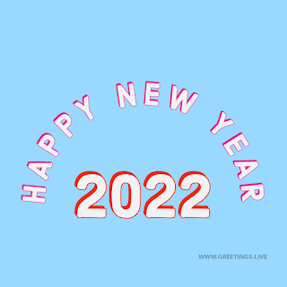 New year 2022 greetings images png