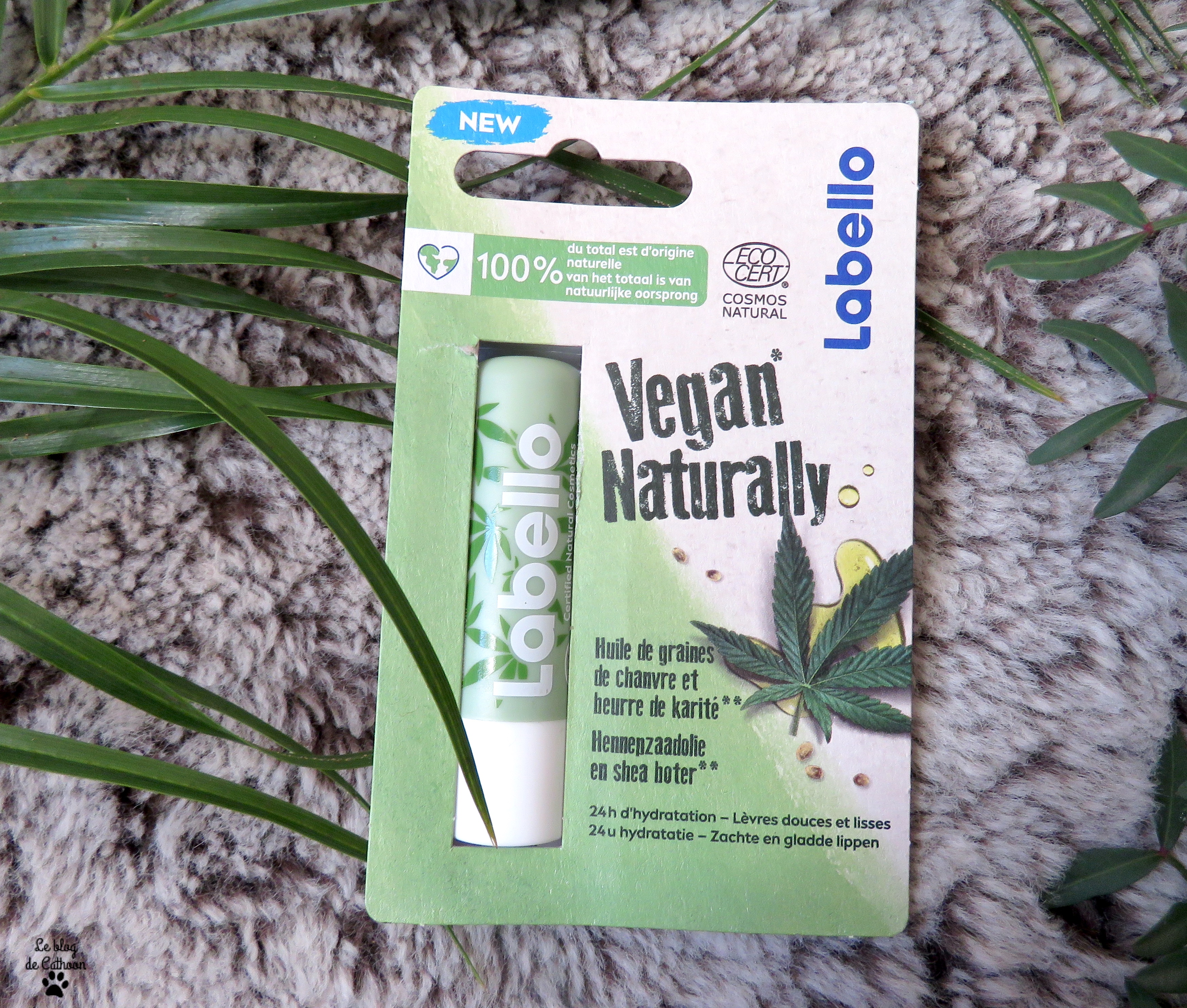 Labello Stick Lèvres Hydratant Vegan Chanvre