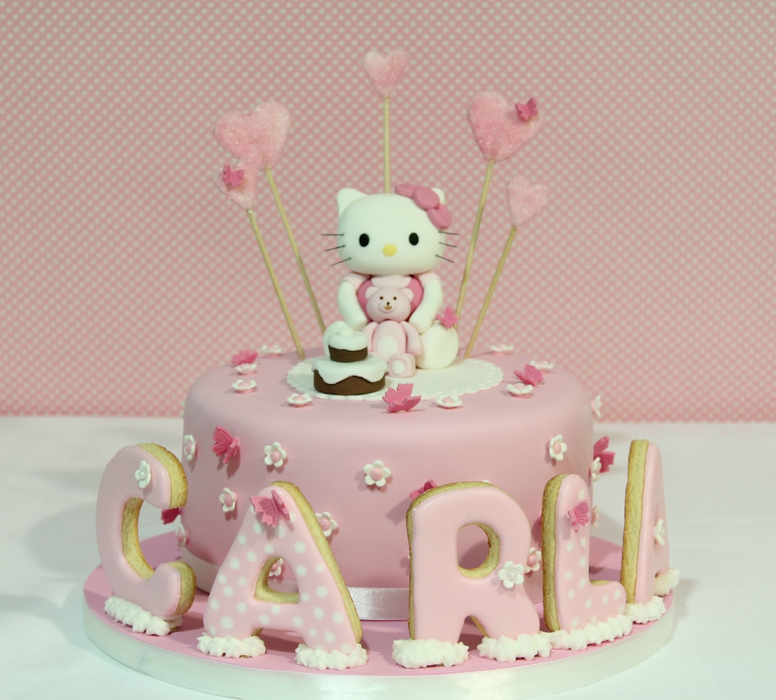 pictures of hello kitty cake