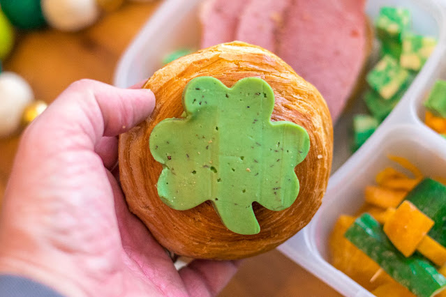 St. Patrick's Day Shamrock Easy Lunch Recipe Idea