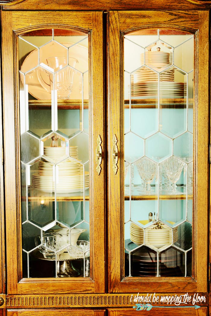 Leaded Glass Doors