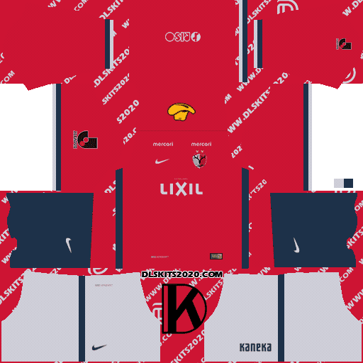 Kashima Antlers Kits 2022-2023 For J1 League Home - Dream League Soccer Kits