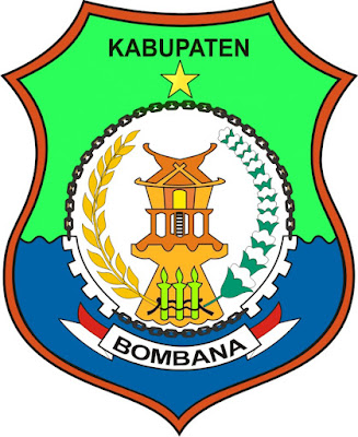 Logo / Lambang Kabupaten Bombana - Latar (Background) Putih & Transparent (PNG)