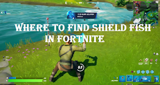 Where to find shield fish for season 8 mission, Shield Fish Fortnite Location