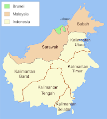PULAU KALIMANTAN INDONESIA