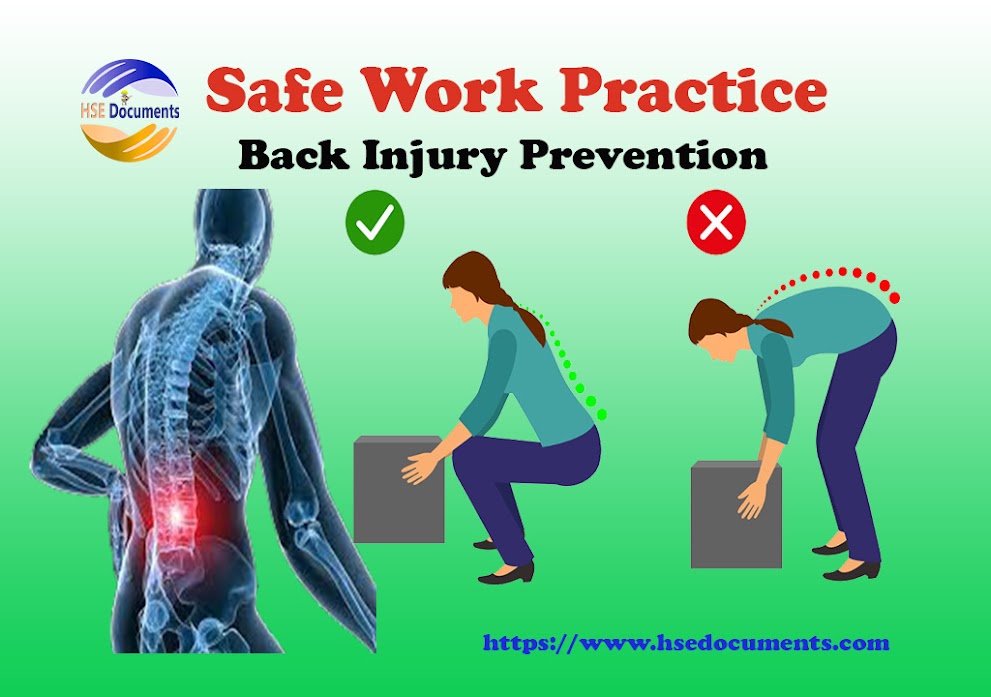 Back Injury Prevention Safe Work Practice