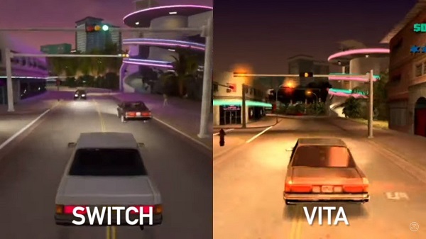 بالفيديو مقارنة تكشف تفوق نسخة لعبة GTA Vice City على جهاز PS Vita بالمقارنة مع نسخة Switch !