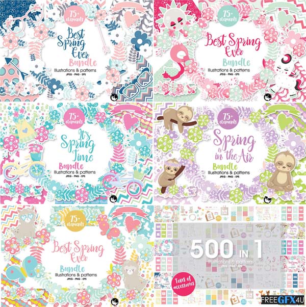 500 in 1 Mega Spring Bundle