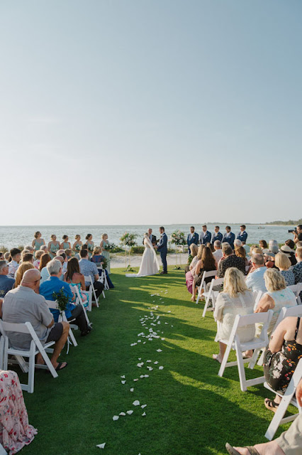 south seas resort wedding ceremony