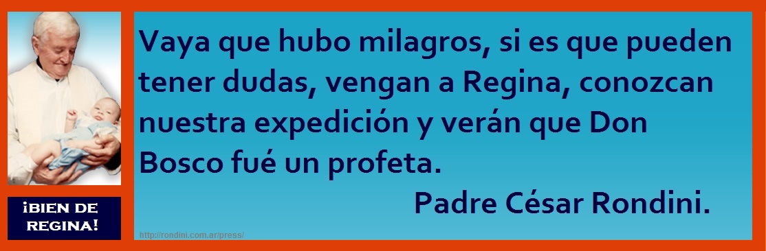 Pensamientos del Padre Rondini.