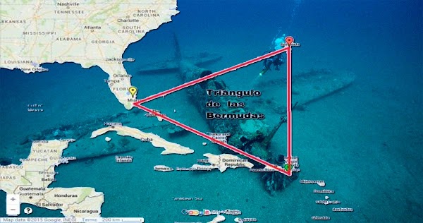 Apareció una extraña y peligrosa isla en el Triángulo de las Bermudas "Hemos visto a los demonios y a Jesús"