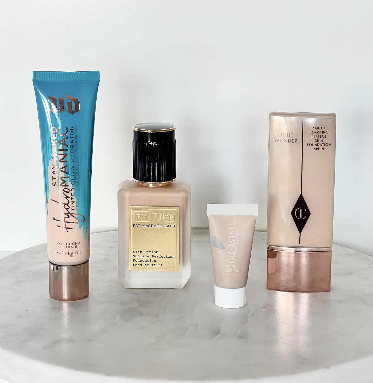 Barely there base products