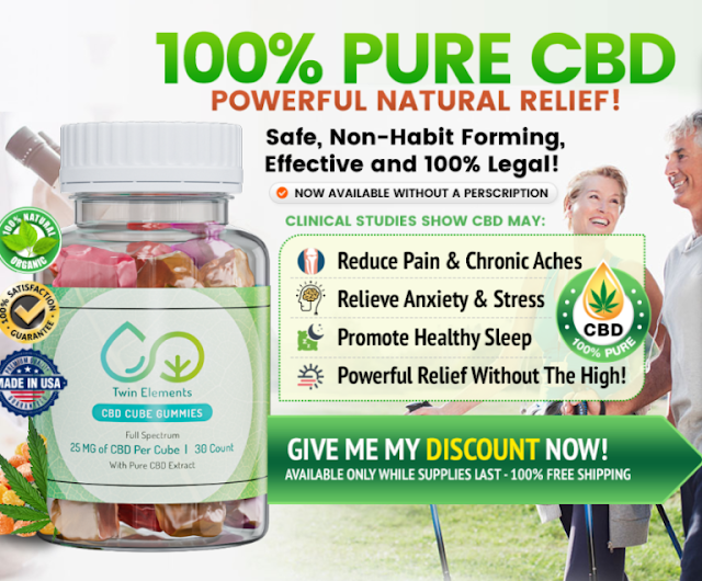 Twin Elements CBD Gummies Price, Working, Benefits & Price For Sale In USA