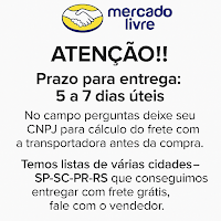 Frete e Prazos de Entregas