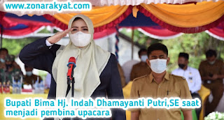 Hari Amal Bhakti Kemenag, Bupati Bima Bertindak Sebagai Pembina Upacara